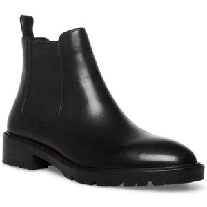 Steve Madden Black Ankle Boots